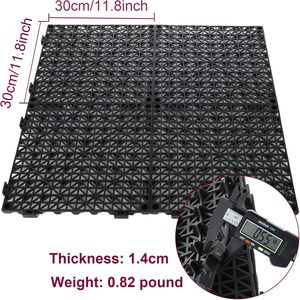 Gạch nhựa lồng vào nhau cho nhà vệ sinh công cộng gạch nhựa chống trượt cho khu vực ẩm ướt trong nhà vệ sinh công cộng - Product Image 5