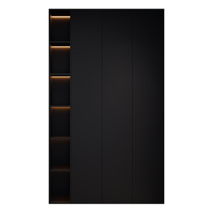 Mueble de Entrada Minimalista de Estilo Italiano, Mueble de Almacenamiento de Madera Maciza, Combinación de Muebles para Sala de Estar - Product Image 5