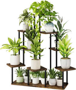 <span class=keywords><strong>Support</strong></span> De Plante De Balcon De Salon Intérieur En Métal À Cinq Niveaux <span class=keywords><strong>Support</strong></span> En Métal Extérieur Pour Pots De Fleurs De Jardinage - Product Image 1