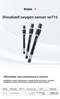 Sensor Oksigen Terlarut Knick Online Elektroda Kaca pH Meter Model SE 715 Cina