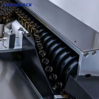 Machine d'étiquetage horizontale automatique UPK pour tubes souples, machine à étiqueter les tubes de baume à lèvres, 100 pièces/min, mini machine d'étiquetage pour flacons de 10 ml