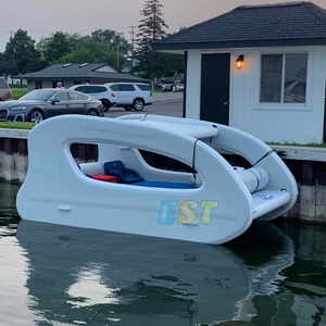Bateau de plaisance gonflable Bateau artisanal Bateau de fête électrique <span class=keywords><strong>à</strong></span> énergie <span class=keywords><strong>solaire</strong></span> Catamaran <span class=keywords><strong>solaire</strong></span> gonflable Bateaux - Product Image 1