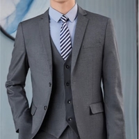Costume d'hiver épais pour hommes et femmes, uniforme professionnel bancaire à manches longues