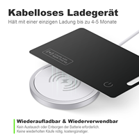 Dispositif de portefeuille intelligent en plastique avec suivi GPS précis, commande vocale et intégration d'application mobile pour le suivi des actifs personnels et la localisation de cartes
