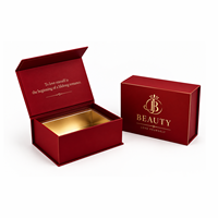 Boîte cadeau personnalisée à fermeture magnétique, vert, carton gris 1500 g/m², impression sérigraphique, logo personnalisé pour l'emballage de marques de détail