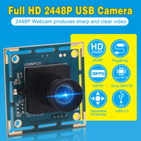 Cámara Web USB HD de Alta Resolución con Sensor Sony de 8 Megapíxeles, Mjpeg YUY2, con Cable USB, Cámara Sony IMX179 de 8MP