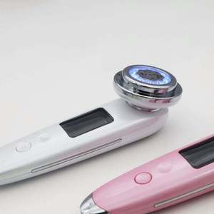 Microcurrent máy mặt thang máy tần số cao Máy trên khuôn mặt da thắt chặt da trẻ hóa vẻ đẹp thiết bị cho khuôn mặt và cổ - Product Image 3