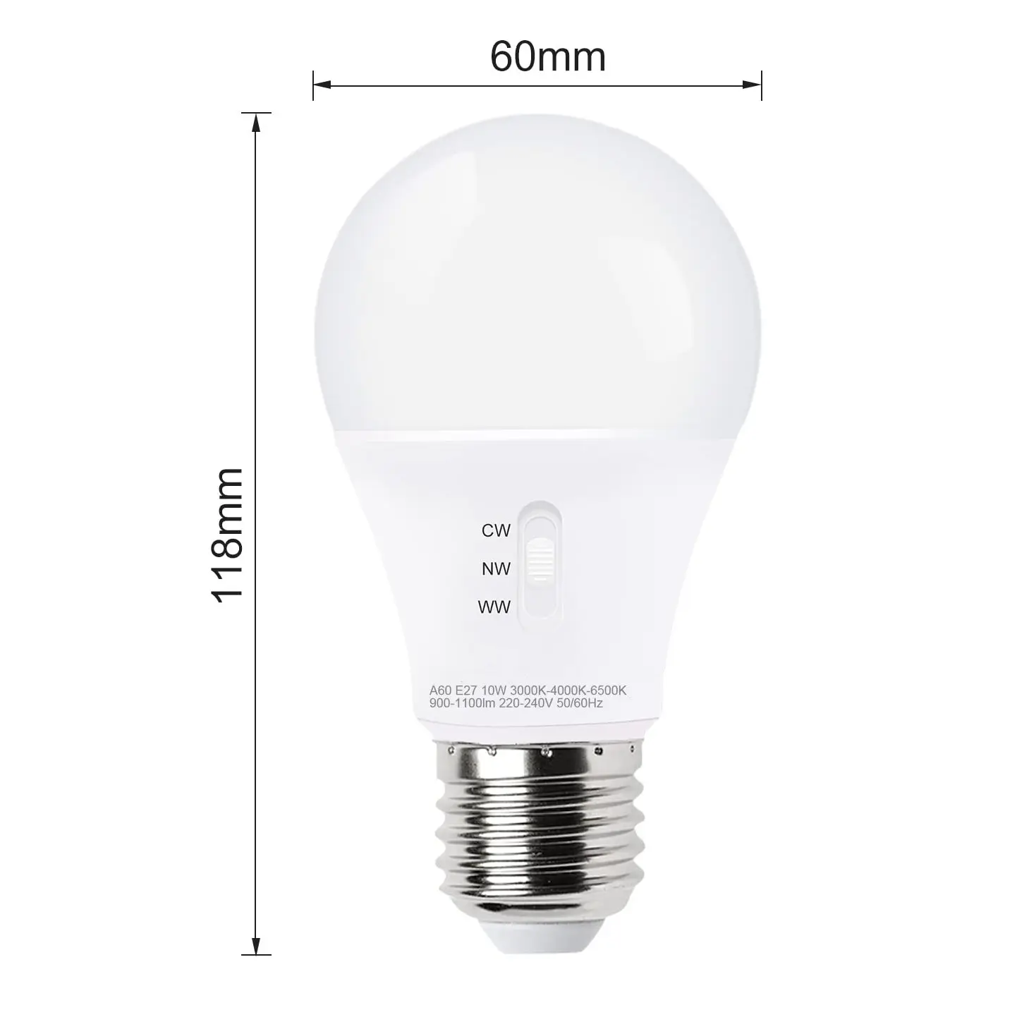 Vervangt Halogeenlampen Niet Dimbaar 3000K 4000K 6500K Kleur Optioneel E27 Led Lamp 9W 12W Licht Voor Binnenshuis Gebruik