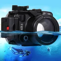 Профессиональный PULUZ 40 м водонепроницаемый корпус для подводной съемки на глубину водонепроницаемый корпус для камеры для Canon G7 X Mark II