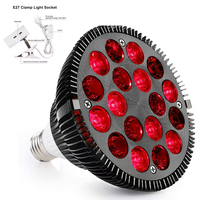 Lámpara Terapéutica de Luz Roja con Rosca E26 de Aleación de Aluminio, Nuevo Modelo de Venta Directa de Fábrica