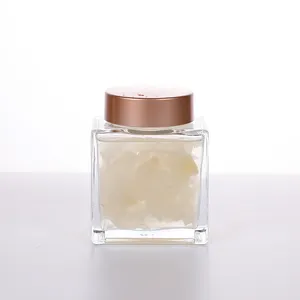 100ml 정연한 명확한 유리제 꿀 잼 소스 단지 저장 새의 둥지 병