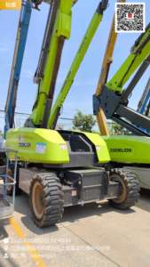 इस्तेमाल किया 32 मीटर डीजल पहिएदार पहिया स्पष्ट उछाल लिफ्ट ZA34J-V हवाई कामकाजी मंच आवश्यक कोर घटक पंप इंजन मोटर - Product Image 2