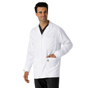 <span class=keywords><strong>Blouse</strong></span> de <span class=keywords><strong>laboratoire</strong></span> médicale <span class=keywords><strong>jetable</strong></span> XINYANGYI, respirante, douce, en PE et élasthanne, uniforme court pour médecins et personnel, vêtements pour le personnel des hôtels et des hôpitaux - Product Image 5