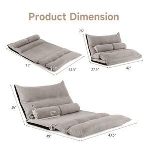 Modern Quality Transformer Fabric <strong>Hide</strong> Foldable Floor <strong>Sofa</strong> <strong>Beds</strong> with Storage King <strong>Bed</strong> Folding Stainless Steel Linen Dining Chair - Product Image 6