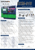 Banco de Pruebas Multifuncional DXM DXM918 para Inyectores Common Rail con Función de Prueba para CR Injector / EUI EUP / HEUI