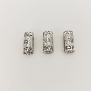 ตัวล็อคสายโลหะแบบกลม ปรับได้ สำหรับเสื้อผ้า สีเงิน สีทอง สีดำ - Product Image 1