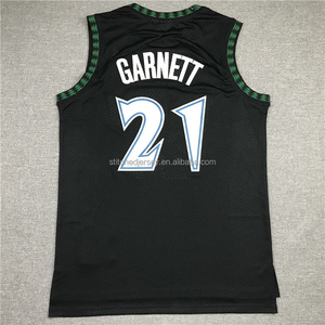 Maillot de basket rétro pour homme, cousu, Anthony Edwards, Jaden <span class=keywords><strong>McDaniels</strong></span>, Kevin Garnett, Donte DiVincenzo, tailles S-2XL - Product Image 5