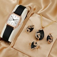 Ensemble de bijoux en promotion : collier, bracelet, bague et boucles d'oreilles