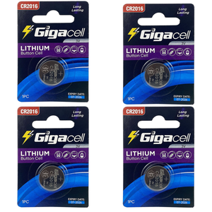 Batería de Litio Pequeña Gigacell CR2016 de 3V, Batería de Botón de Litio para Llaves de Coche y Control Remoto - Product Image 3