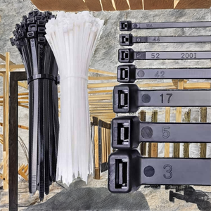 Paquete de 100 Bridas de Plástico Autoblocantes de Nylon de 100 mm para Uso Industrial, 2.5 mm de Ancho, Multiusos, Surtidas para Gestión de Cables - Product Image 2