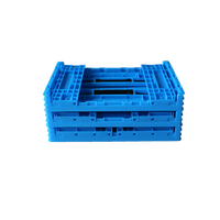 Caisse en plastique pliable PP 530*410*180mm, boîte de rangement pliable