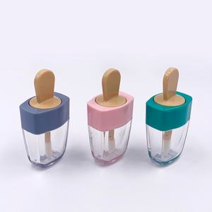 ภาชนะใส่ลิปกลอสทรงไอศกรีมสีชมพูสีเขียวสีฟ้า ภาชนะใส่ลิปบาล์มแบบใสสำหรับเติมได้สำหรับสาวๆ ผู้หญิง ทำเครื่องสำอาง DIY - Product Image 2