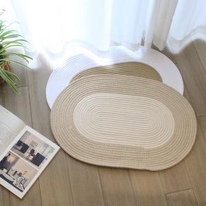 Tapis tissé moderne fait main pour chevet, pied de canapé, chambre, balcon, salon, table basse et entrée - Product Image 2
