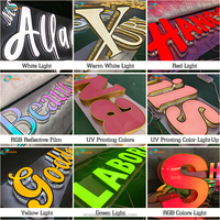 SP SIGN Wholesale Electronic Sign Business Logo Custom 3D Metal LED Letter Sign Neon Light LED Sign Publicidad Iluminado Sign