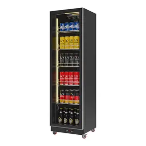 upright showcase commercial beer fridge retail beverage cooler