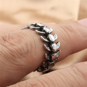 Animal <b>Skull</b> <b>Ring</b> Silver 9.5mm Wide Men's Punk Style Jewelry Gift - Product Image 5