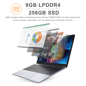 NUEVO <span class=keywords><strong>CHUWI</strong></span> HeroBook Pro, Portátil de 14.1 Pulgadas con Pantalla IPS 1920*1080, Procesador Intel N4000, DDR4 8GB, SSD de 256GB, Windows 10 - Product Image 4