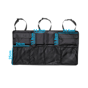 Almacenamiento de carga de malla de red de maletero automático Universal para SUV, organizador trasero de asiento trasero, accesorios interiores, almacenamiento Oxford - Product Image 2