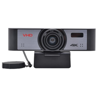 Caméras de Conférence 4K OEM ODM Direct Usine, Webcam USB Grand Angle 110° avec Suivi Humanoïde IA, Double Micro USB3.0 pour Diffusion en Direct