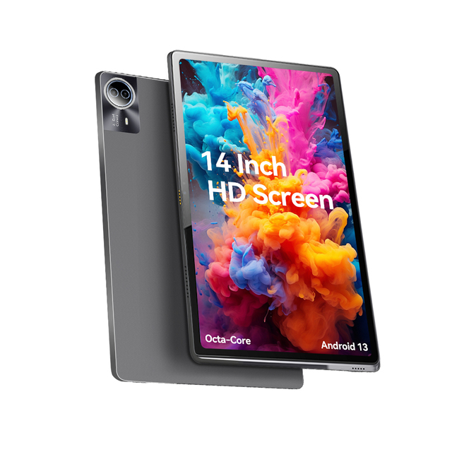 14 Inches 6GB 128GB Phone Tablet Oem Tablet Android 15 OS Business Professional Use 2 in 1 Laptop Tablet with Keyboard