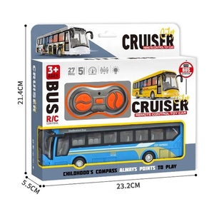 <span class=keywords><strong>Bus</strong></span> scolaire télécommandé à 5 canaux à l'échelle 1:32 avec lumières LED réalistes, <span class=keywords><strong>bus</strong></span> <span class=keywords><strong>de</strong></span> transport urbain RC rechargeable pour enfants et garçons - Product Image 4