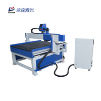 Mini 3-assige Hobby Cnc Router Voor Houtbewerking 2.2kw 3d Metaal & Pvc Gegraveerd Snijden Mach3 & Dsp Controlesysteem Model 2