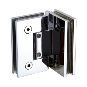 Bisagra de Puerta de Ducha Ajustable de Diseño Moderno, Fabricada Profesionalmente en Latón con Acabado Satinado/Espejo para Vidrio Templado de Baño - Product Image 2