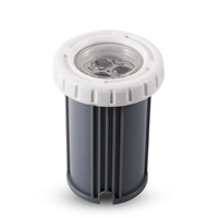 Luz LED Sumergible para Piscina, 12V CA, IP68, Impermeable, 3W, Mini, ABS, Control Remoto, Multicolor, RGB