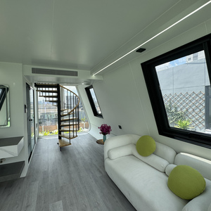 Cấu trúc nhỏ cabin/Tiny nhà/một khung tam giác nhà Kit cho khách tam giác hình dạng thép hiện đại nhà tiền chế biệt thự - Product Image 3