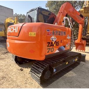 รถขุดไฮดรอลิกขนาดเล็กฮิตาชิ 70 ปี 2022 มือสอง สภาพ 90% ใหม่ พร้อม DPF น้ำหนัก 7 ตัน ปั๊ม มอเตอร์ เกียร์บ็อกซ์ เกียร์ ของแท้จากญี่ปุ่น สภาพดี - Product Image 1