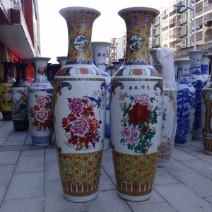 अनुकूलित प्राचीन चीनी मिट्टी बरतन बड़े ves। जिंगदेज़ेन सिरेमिक फर्श vesse सजावट चीनी घर सजावट बड़ा ves। - Product Image 4