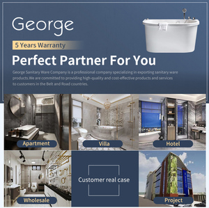 Air Jet Blase Whirlpool Spa-Badewannen Hydrorelax-Jeten Whirlpool Spa Heißwasserglas Außenduscharm mit Fernseher Acryl-Massage - Product Image 6