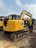 PromotionNouveau stock d'excavatrice Caterpillar d'occasion CAT 308E 308E2 mini Exctor de 8 tonnes pelle Cravaawler d'occasion