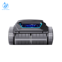 Water Crown pembersih robot otomatis nirkabel, pembersih robot vakum kolam renang, pembersih robot otomatis tanpa kabel terbaru
