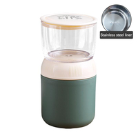 Gobelet à petit déjeuner en acier inoxydable à double paroi de 700 ml, gobelet à lait, céréales, yaourt pour étudiants, boîte à lunch isolée, récipient alimentaire pour salade