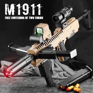 Pistola de Juguete de Plástico 2024 con Expulsión de Cartuchos, Pistola de Balas Blandas, Armas de Juguete, Pistola de Espuma, <span class=keywords><strong>Arma</strong></span> de Brinquedo, Juegos de Pistolas - Product Image 3