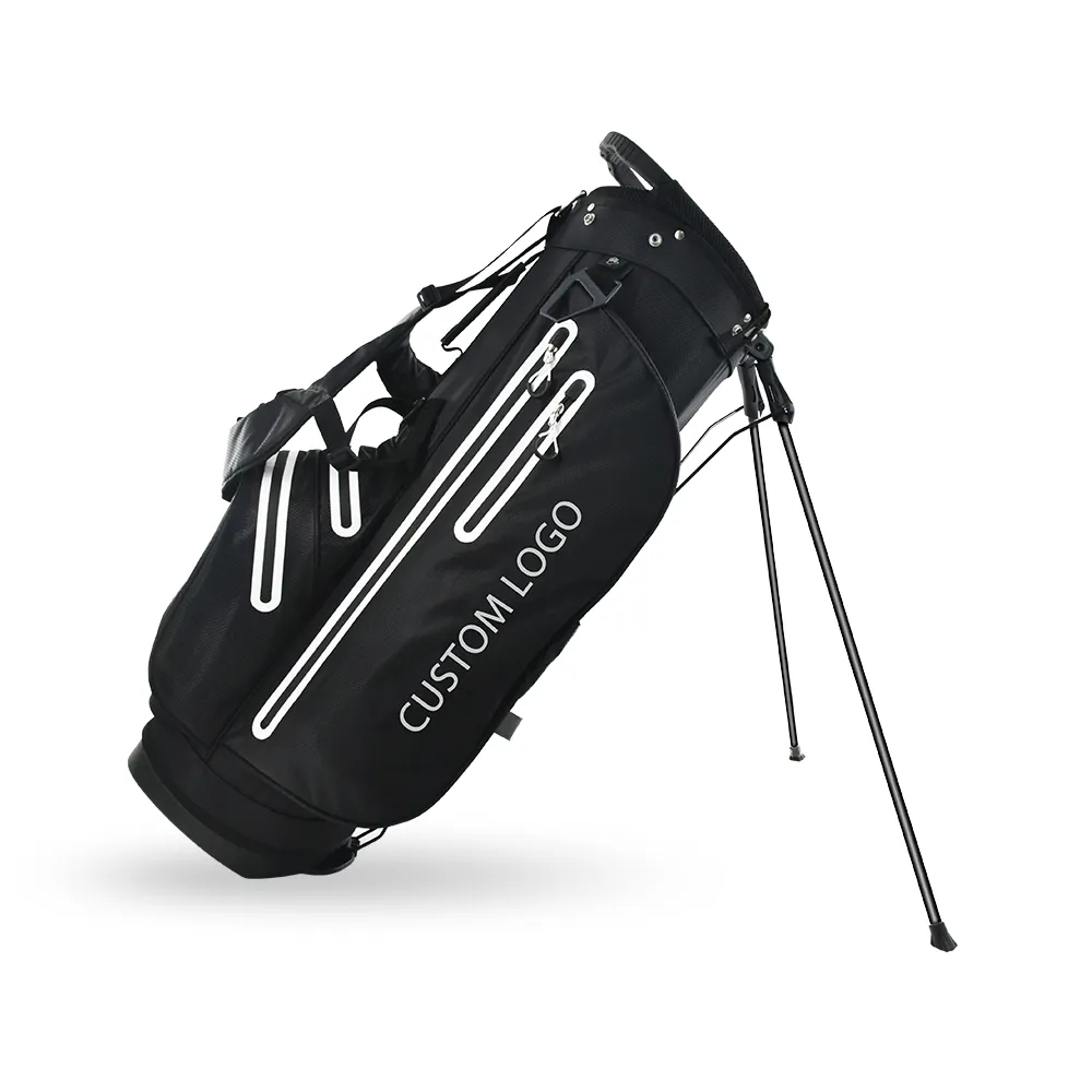 फैक्टरी ओम कस्टम गोल्फ बैग हल्के वजन नायलॉन स्टैंड गोल्फ बैग