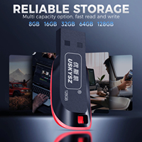 Oferta Especial Memoria USB Plástica Tipo Llave 64GB 32GB 16GB 8GB 4GB Pendrive Portátil 2.0 3.0 Disco Flash al por Mayor