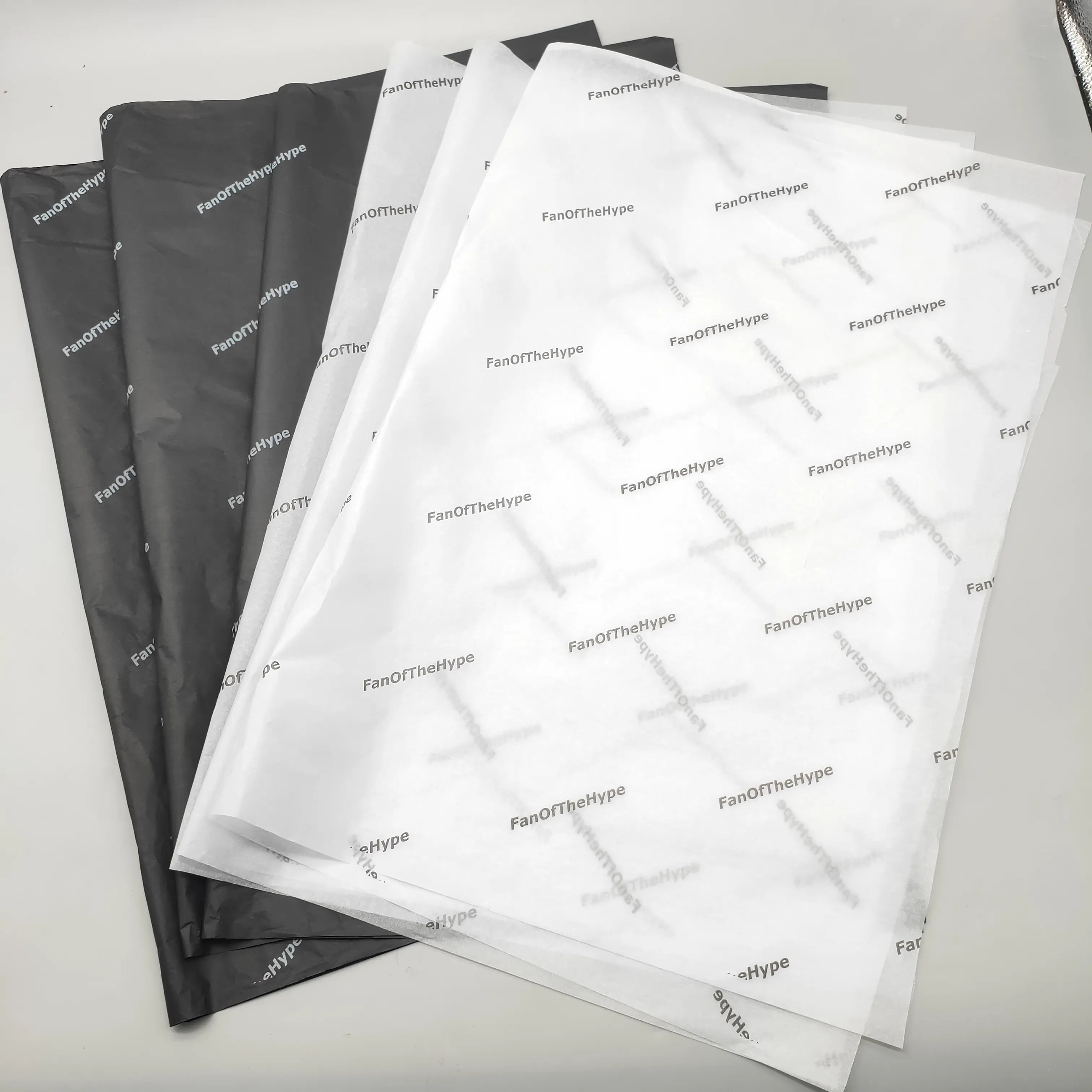Barato logotipo personalizado impreso regalo tejido de papel para embalaje