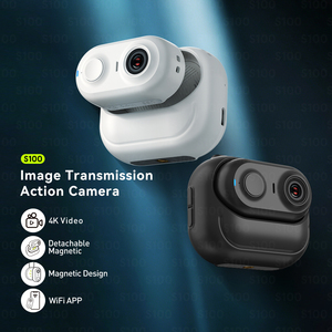Outdoor Riding Detachable Magnetic Neck Hanging Recording <b>Mini</b> <b>Camera</b> S100 Screen Thumb Panoramic Sports Detachable Magnetic Nec - Product Image 3
